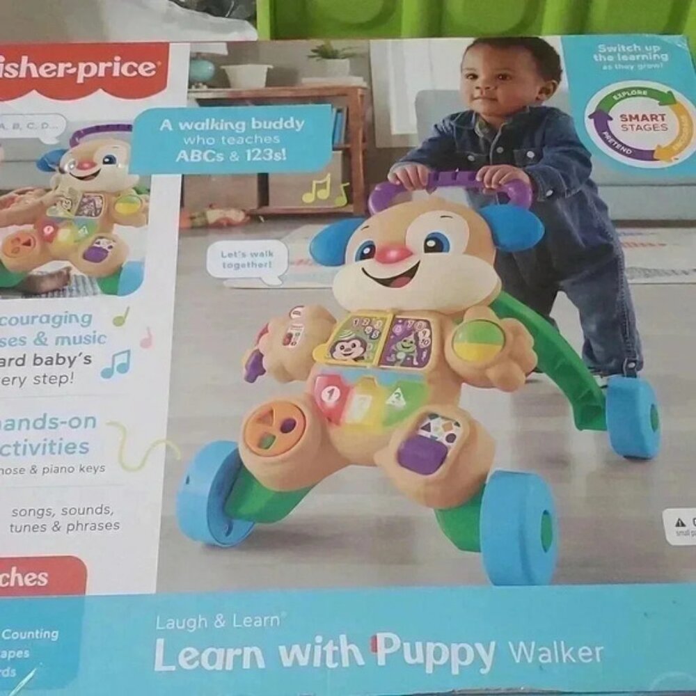 Fisher price laugh amp learn puppy walker